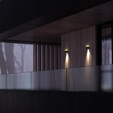 Уличный настенный светодиодный светильник Novotech Street 358566