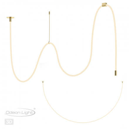 Подвесной светодиодный светильник Odeon Light Corda 4399/40CL
