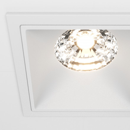 Встраиваемый светильник Maytoni Technical Alfa LED DL043-01-15W3K-D-SQ-W