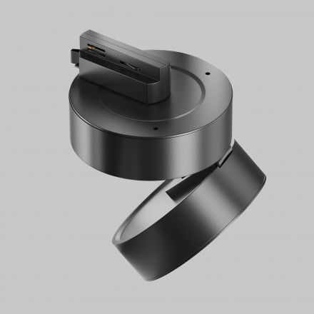 Трековый однофазный светодиодный светильник Maytoni Unity ONDA TR007-1-18W3K-B-1