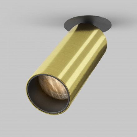 Встраиваемый светодиодный светильник Maytoni Technical FOCUS LED C053CL-L12W3K-W-BS