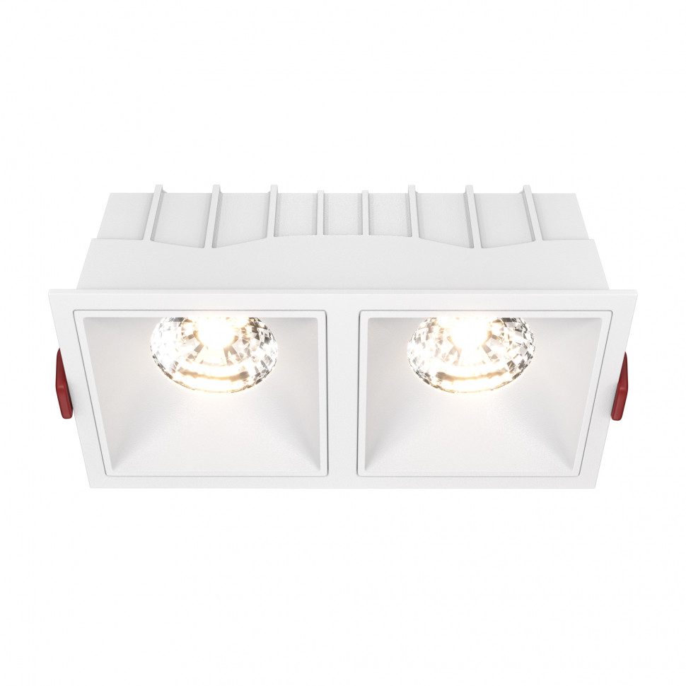 Встраиваемый светильник Maytoni Technical Alfa LED DL043-02-15W3K-D-SQ-W