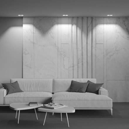 Встраиваемый светильник Maytoni Technical Alfa LED DL043-02-15W3K-D-SQ-W