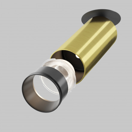 Встраиваемый светодиодный светильник Maytoni Technical FOCUS LED C053CL-L12W4K-W-BS