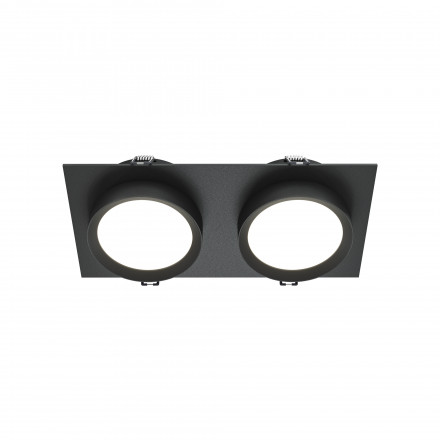 Светильник встраиваемый Maytoni Hoop DL086-02-GX53-SQ-B