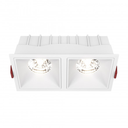 Встраиваемый светильник Maytoni Technical Alfa LED DL043-02-15W4K-D-SQ-W