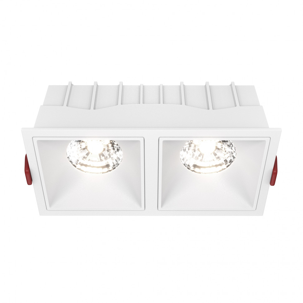 Встраиваемый светильник Maytoni Technical Alfa LED DL043-02-15W4K-D-SQ-W