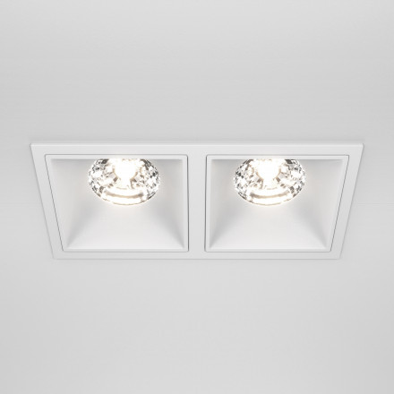 Встраиваемый светильник Maytoni Technical Alfa LED DL043-02-15W4K-D-SQ-W