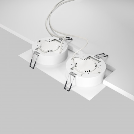 Светильник встраиваемый Maytoni Hoop DL086-02-GX53-SQ-W