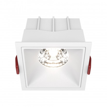 Встраиваемый светильник Maytoni Technical Alfa LED LED DL043-01-15W4K-D-SQ-W
