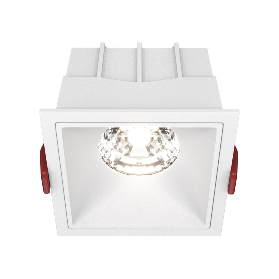 Встраиваемый светильник Maytoni Technical Alfa LED LED DL043-01-15W4K-D-SQ-W
