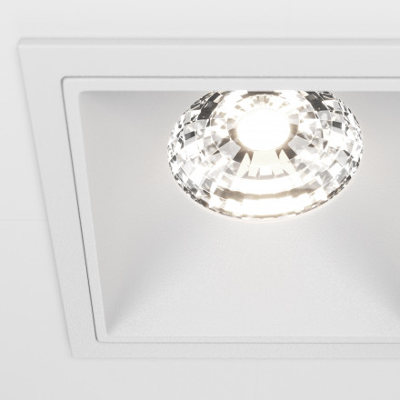Встраиваемый светильник Maytoni Technical Alfa LED LED DL043-01-15W4K-D-SQ-W