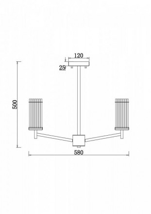Подвесная люстра Freya Manisa FR5036PL-05N