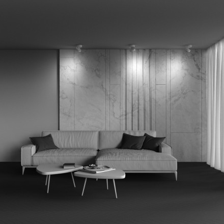 Спот светодиодный Maytoni Onda C024CL-18W3K-W-1