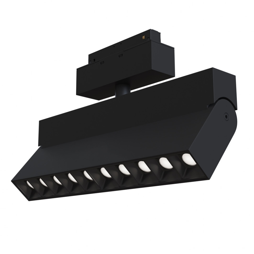 Трековый магнитный однофазный светодиодный светильник Maytoni Points Rot Gravity TR077-2-20W4K-B