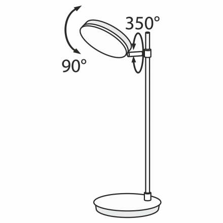 Настольная лампа Maytoni Fad MOD070TL-L8B3K