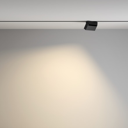 Трековый магнитный однофазный светодиодный светильник Maytoni Points Rot Gravity TR077-2-10W3K-B