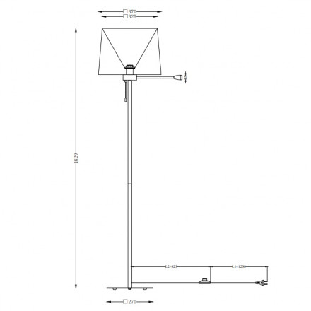 Торшер Maytoni Farel Z001FL-L3W-1W