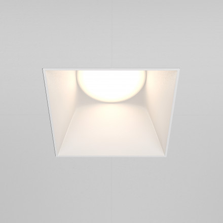 Встраиваемый светильник Maytoni Technical Share DL051-01-GU10-SQ-W