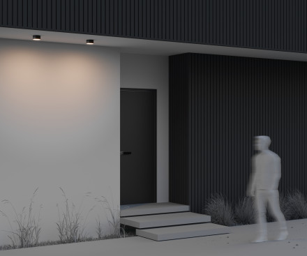 Уличный потолочный светодиодный светильник Maytoni Outdoor Zon IP O430CL-L15B3K