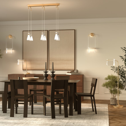 Настольная лампа светодиодная Maytoni Cabaret MOD170TL-L8BS3K