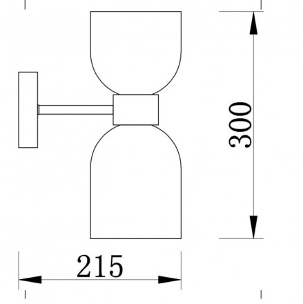 Бра Freya Savia FR5203WL-02BS