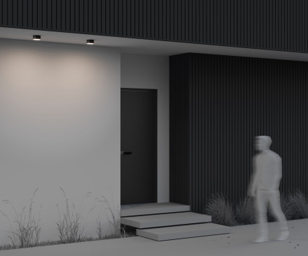 Уличный потолочный светодиодный светильник Maytoni Outdoor Zon IP O430CL-L15B4K