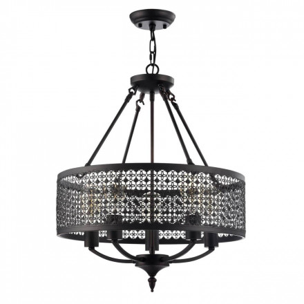 Подвесная люстра Freya Conte FR4166-PL-05C-BL