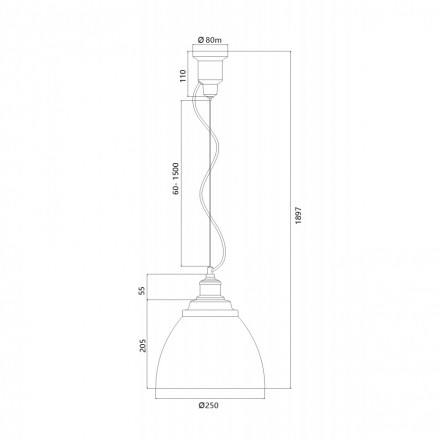 Подвесной светильник Maytoni Bellevue P534PL-01B