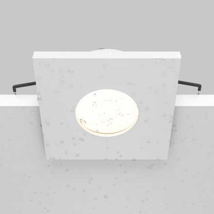 Встраиваемый светильник Maytoni Technical Stark DL083-01-GU10-SQ-W