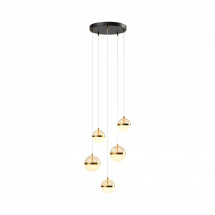 Люстра подвесная светодиодная Maytoni Area MOD295PL-L60BBS3K