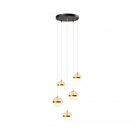 Люстра подвесная светодиодная Maytoni Area MOD295PL-L60BBS3K