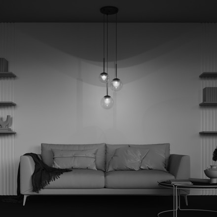 Люстра подвесная Maytoni Basic form MOD521PL-03G