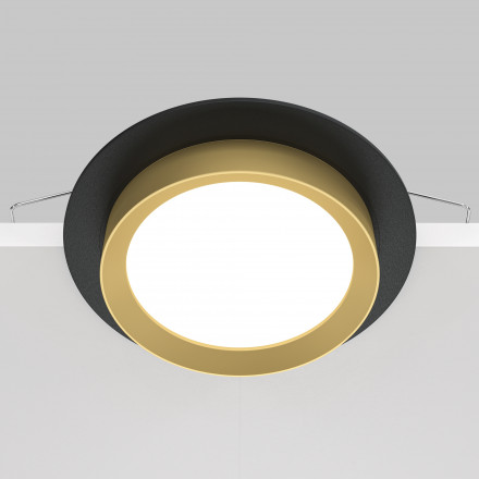 Встраиваемый светильник Maytoni Hoop DL086-GX53-RD-BG