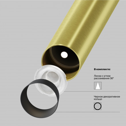 Спот светодиодный Maytoni Focus T P141RS-L125-6W3K-BBS