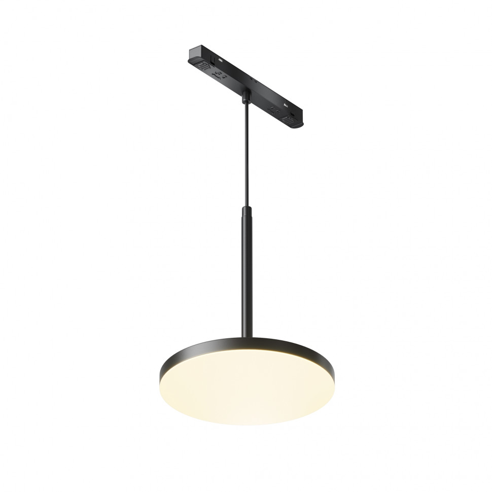 Трековый магнитный светодиодный светильник Maytoni Exility Plato TR123-2-15W3K-B