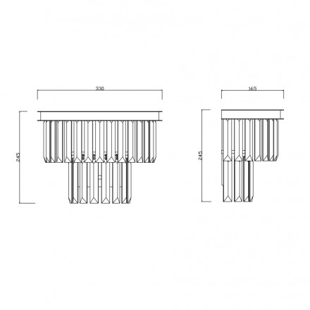 Настенный светильник Maytoni Revero MOD085WL-01BS