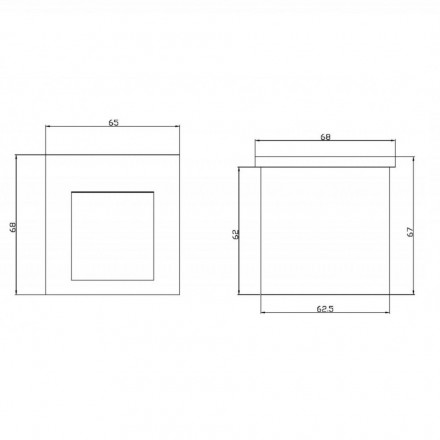 Уличный светодиодный светильник Maytoni Arca O038-L3B