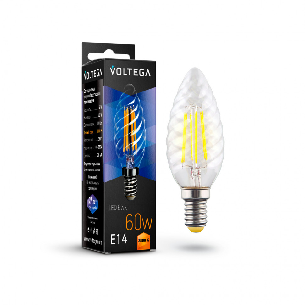 VG10-CC1E14warm6W-F