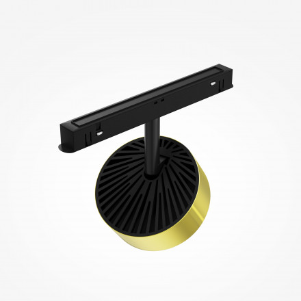 Трековый магнитный светодиодный светильник диммируемый Maytoni Exility Rado TR040-4-18W3K-DS-BBS