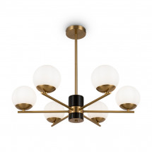 Подвесной светильник Freya Marble FR5230PL-06BS