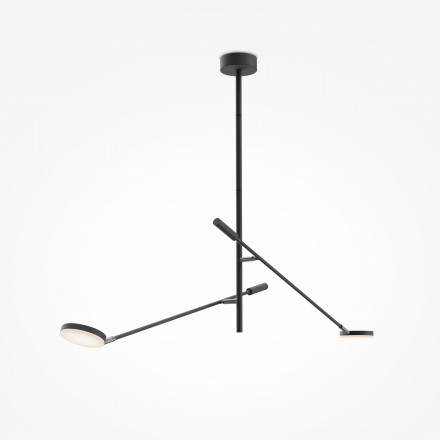 Люстра на штанге светодиодная Maytoni Fad MOD070CL-L15B3K1