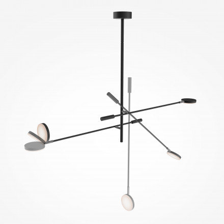 Люстра на штанге светодиодная Maytoni Fad MOD070CL-L15B3K1