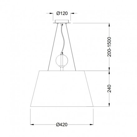 Подвесной светильник Maytoni Bergamo MOD613PL-03W