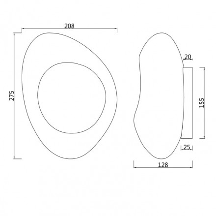 Настенный светильник Maytoni Mabell MOD306WL-01CH