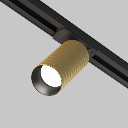 Трековый однофазный светодиодный светильник на шину Maytoni Unity Artisan TR089-1-GU10-BMG
