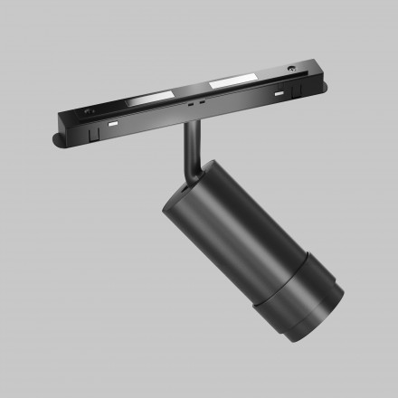 Трековый магнитный светодиодный светильник Maytoni EXILITY Focus Zoom TR211-1-12W2.7K-Z-B