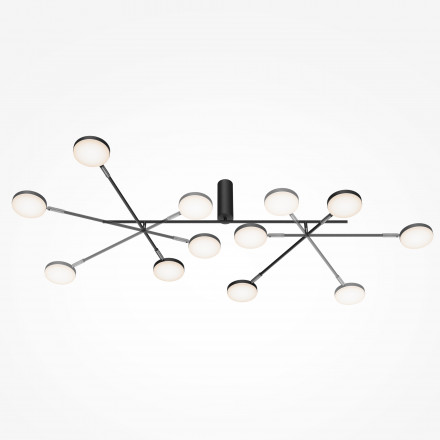 Люстра потолочная светодиодная Maytoni Fad MOD070CL-L30B3K