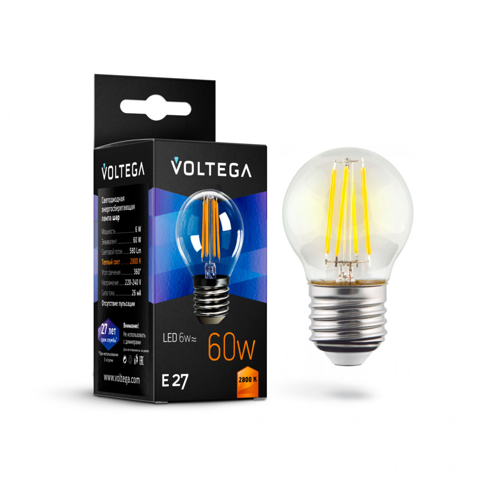 VG10-G1E27warm6W-F