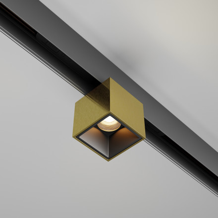 Трековый магнитный светодиодный светильник Maytoni Exility Alfa S TR133-2-7W3K-BS